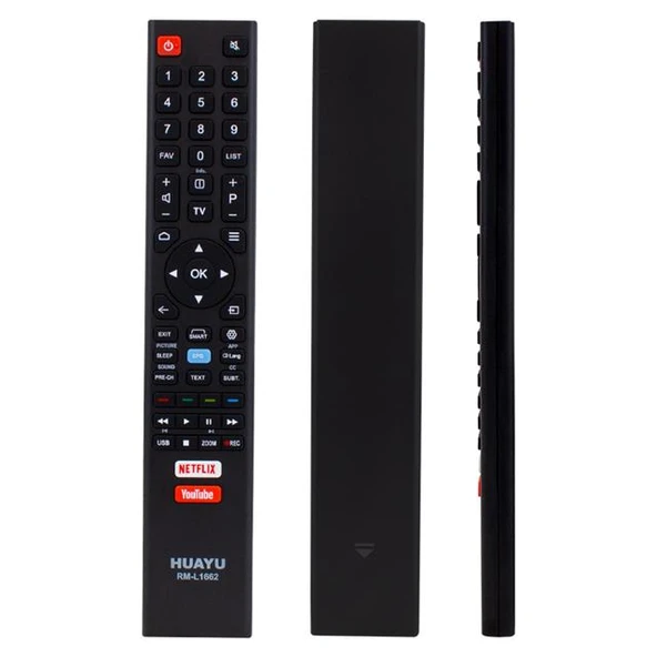 Huayu RM-L1662 Netflix-Youtube Tuşlu Lcd-Led Tv Universal Kumanda ürün görseli 1