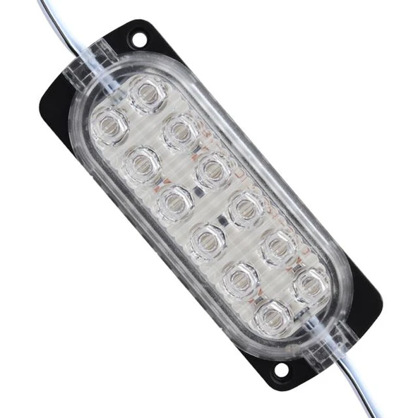 Powermaster Parlak Yanıp Sönen RGB 24 Volt 1.2 Watt  2835 Modül Led ürün görseli 1