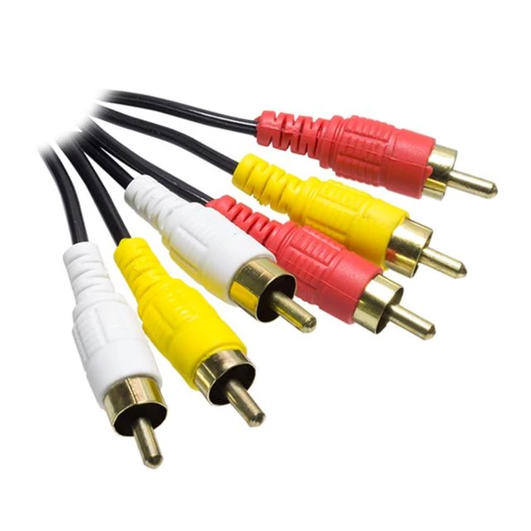 Powermaster 3RCA-3RCA Erkek TOS Kablo 1.5 Metre ürün görseli 1