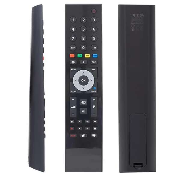 Arçelik A50-LEL-2B / Beko B42LEP6 Metalik Göbekli Lcd TV Kumandası ürün görseli 1