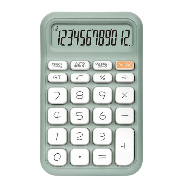 Powermaster PM-25410 Yeşil 12 Haneli Hesap Makinesi ürün görseli 1