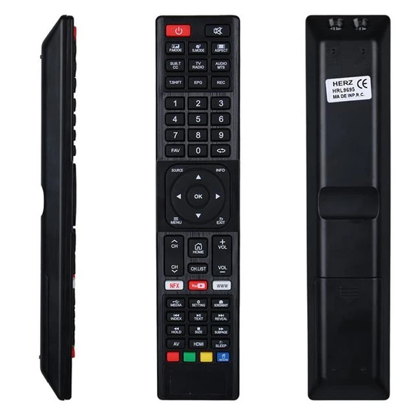 Awox - Rose - Telenova Netflix-Youtube Tuşlu Lcd - Led Tv Kumandası (HRL9695) ürün görseli 1
