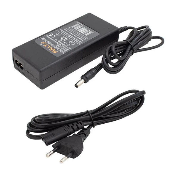 Fully 1624C 24 Volt 5 Amper 5.5 X 2.5 Uç Plastik Kasa Monitör Adaptörü ürün görseli 1