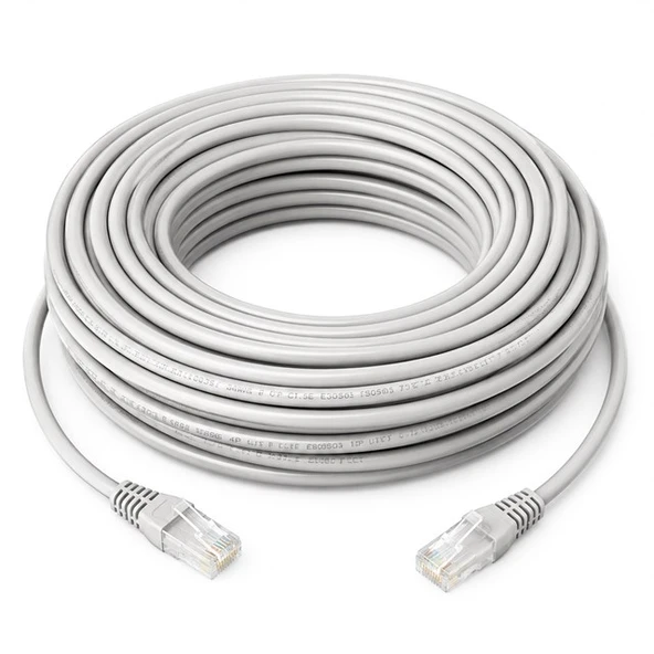 Powermaster PM-11162 Cat5 40 Metre Rj45 Patch Network Ethernet İnternet Kablosu ürün görseli 1