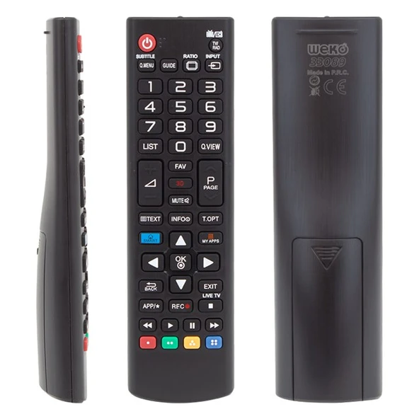 LG RM L1162 - 55LB620V - OLED55B1 - OLED77G1 - OLED83C1 - NANO90P - AKB73715601A Smart - My Apps Lcd Led Tv Kumandası ürün görseli 1