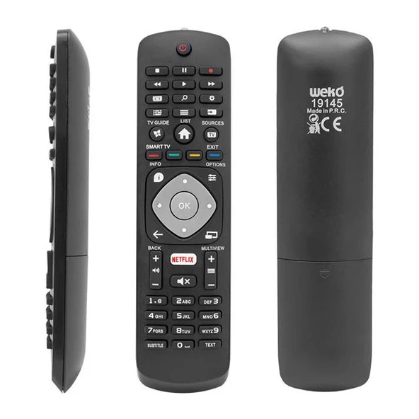 Weko Philips RM-L1285+ Smart Tuşlu Netflix LCD Led TV Kumanda ürün görseli 1