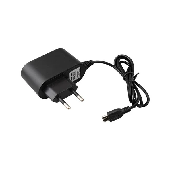 Weko 5 Volt - 1 Amper Micro Usb Uçlu Yerli Üretim Priz Tipi Adaptör - Resim 3