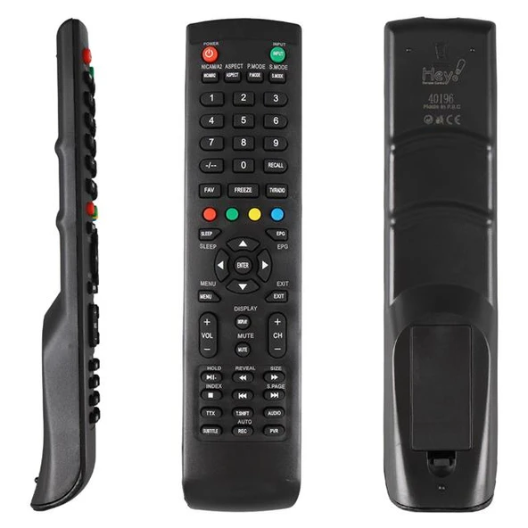 HEY 40196 Vestel Altus Arçeli̇k Beko Arctic Blomberg Uyumlu LCD LED TV Kumanda ürün görseli 1