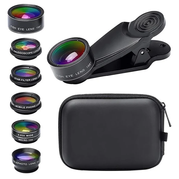 Powermaster PM-25951 Telefon Kamera 6Lı Set Lens Kiti ürün görseli 1