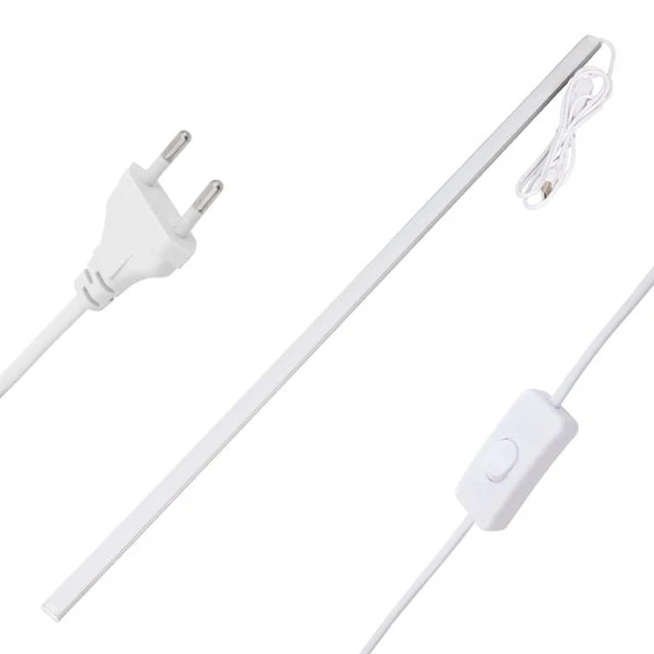 Powermaster PM-28748 DC5V-14W 68 Led 70Cm 6500K Alüminyum Kasa Seyyar USB Çubuk Led ürün görseli 1