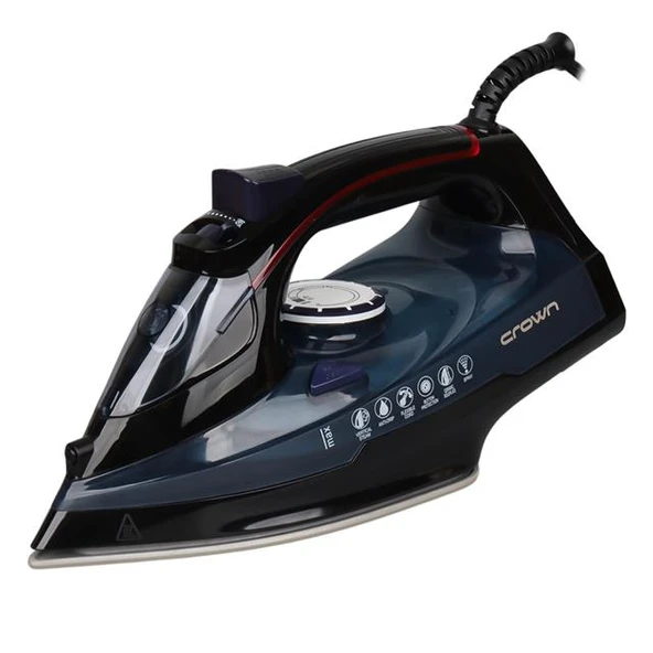 Crown CRW-7206 2200W Seramik Tabanlı Buharlı Ütü Mavi ürün görseli 1