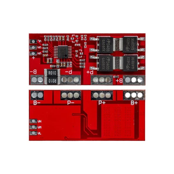 Weko BMS-23898 4S 30A BMS Devresi Lityum Batarya Şarj Modülü ürün görseli 1