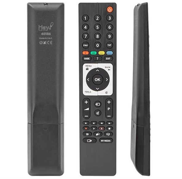 Hey Arçelik Beko Grundig 3D Metalik Göbek Guıde Tuşlu TS4187R-2 Lcd Kumandası ürün görseli 1