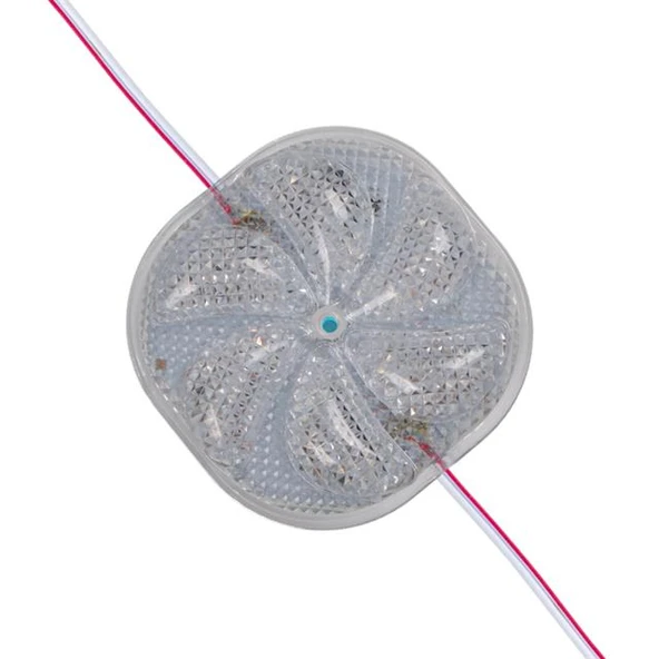 Powermaster PM-14702 12 Volt 3 Watt RGB Yanıp Sönen Çakar 6565-2835 Modül Led 65X65x12mm ürün görseli 1