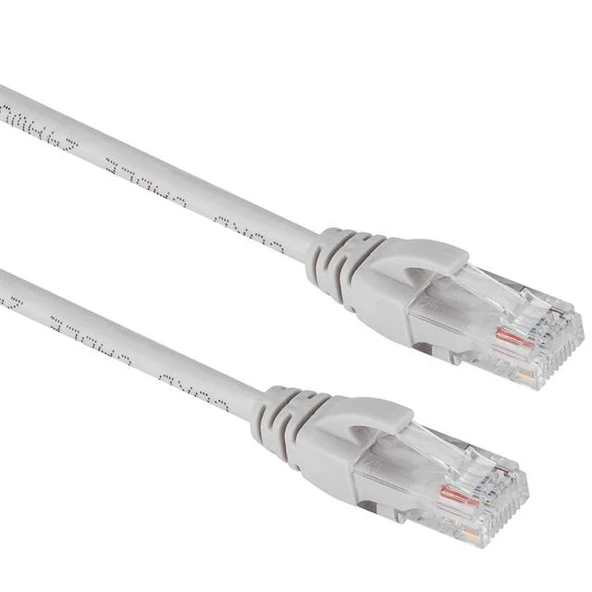 Powermaster PM-27148 Gri 3 Metre Cat 5 Ethernet Network Kablosu ürün görseli 1