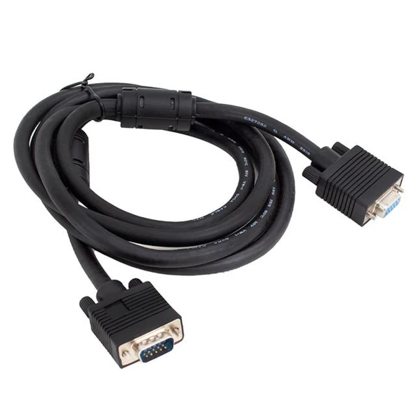 Powermaster PM-4960 1.8 Metre VGA Uzatma Kablosu 15 Pin Erkek - Dişi ürün görseli 1