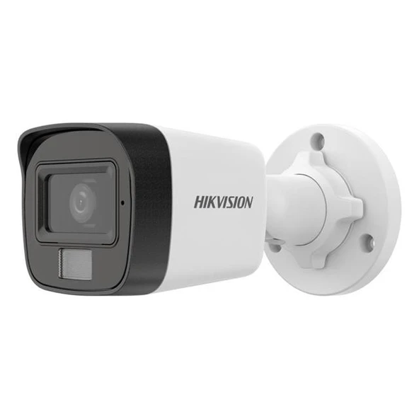 Hikvision 2 MP Smart Hybrid Light IR Bullet IP Network Kamera (DS-2CD1021G2-LIUF) ürün görseli 1