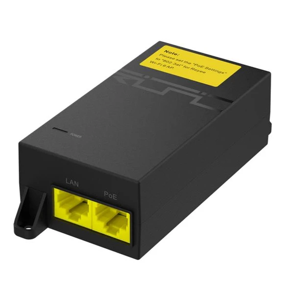 Ruijie Reyee RG-Poe-AT30 1-Port 52V Dc 0.6A Poe Adaptör ürün görseli 1