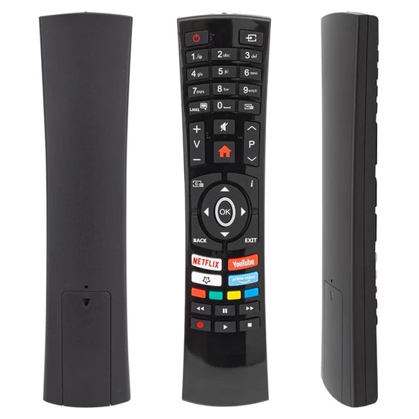 Vestel RC4390P 49UD9160 70U9600 - Hi Level 32HL700 43HL670 49HL660 - Jvc LT 40C755 Netflix-Youtube-Prime Tuşlu Lcd Tv Kumanda ürün görseli 1