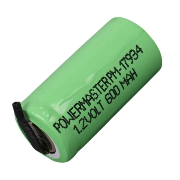 Powermaster PM-17934 1.2 Volt 600Mah NI-MH 2/3AA Şarj Edilebilir Puntalı 14280 Lityum Pil ürün görseli 1