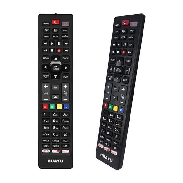 Huayu URC1522 Netflix-Youtube-Amazon Tuşlu Universal Led-Lcd Tv Kumanda ürün görseli 1