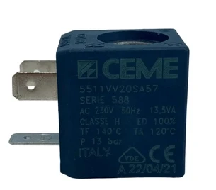 Ceme Pnömatik Valf Ventil Bobini 10mm - 12/24/110/220V Ac/Dc ürün görseli 1