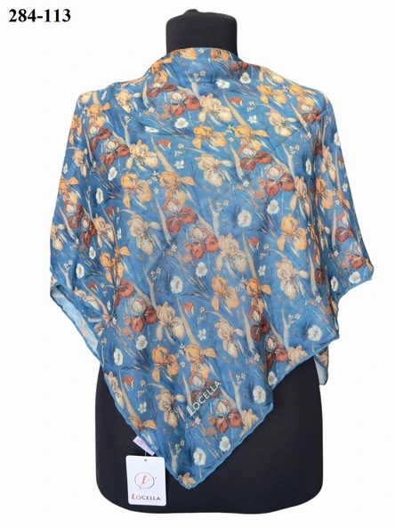 Locella Soft Pamuk Eşarp 284-113 - Resim 2