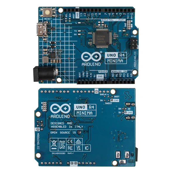 Arduino Uno R4 Minima (USB-C) 32-Bit Geliştirme Kartı ürün görseli 1
