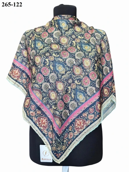 Locella Soft Pamuk Eşarp 265-122 - Resim 2