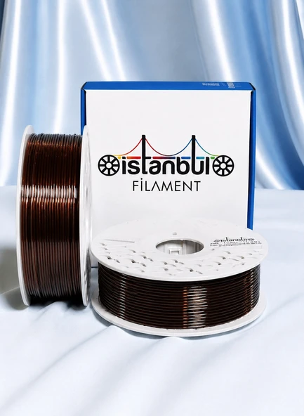 İstanbul Filament 3D Baskı Petg Filament Kahverengi 1 kg  1,75MM 0,05 mm Bambu Lab Uyumlu ürün görseli 1