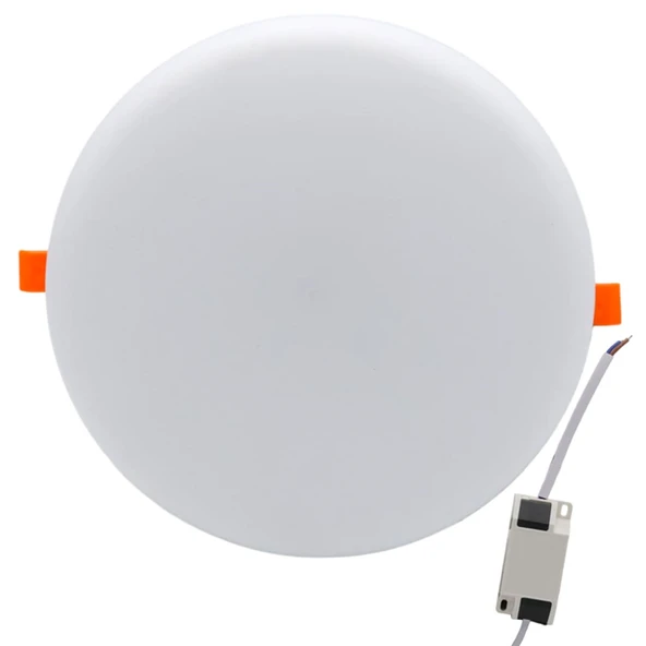 LEDX AL-AY24 36 Watt 4200 Lümen Genişlik Ayarlı Hareketli Raylı Yuvarlak Sıva Altı LED Panel ürün görseli 1