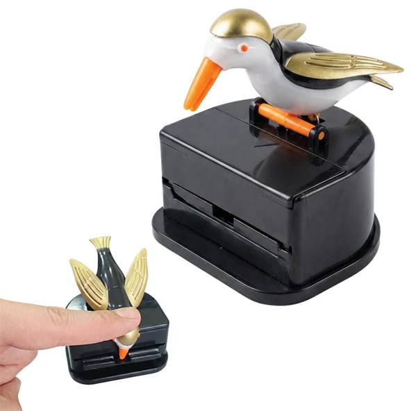 Sunup SN-28780 Penguen Figürlü Basmalı Kürdan Saklama Kutusu Kürdanlık ürün görseli 1