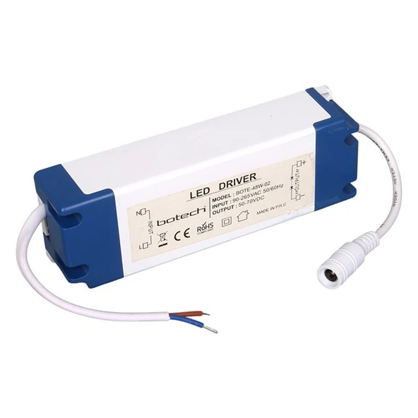 Botech BOTE-48W-02 60X60 Panel Led Driver Adaptörü (50V-70V Dc) - Resim 3