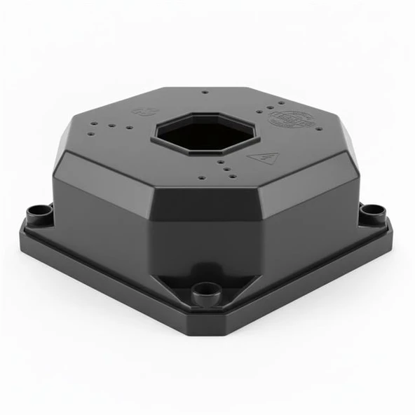 Thor TKB-1111 Dış Mekan Kamera Montaj Kutusu (Antrasit Buat + Taban) ürün görseli 1