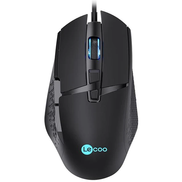 Lenovo Lecoo MG1101 6400 DPI 7 Tuşlu Kablolu RGB Led Aydınlatmalı Gaming Oyuncu Mouse ürün görseli 1
