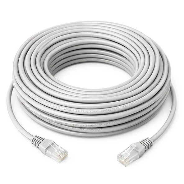 Powermaster PM-11164 Cat5 30 Metre RJ45 Patch Network Ethernet İnternet Kablosu ürün görseli 1