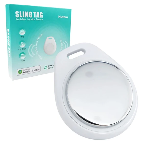 Powermaster PM-27092 Sling Air Tag Apple Find My Uyumlu Akıllı Takip Cihazı Global Konumlandırma ürün görseli 1