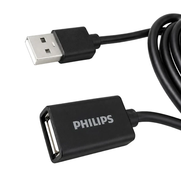 Philips SWR1526F/93 2 Metre USB 2.0 Uzatma Kablosu Veri Şarj Destekli ürün görseli 1