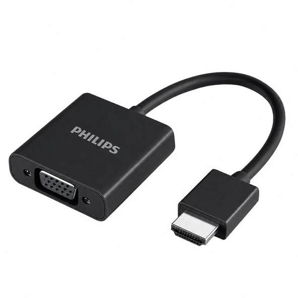 Philips SWR1620B/93 HDMI To VGA Dönüştürücü Adaptör Harici Ses Çıkışlı ürün görseli 1