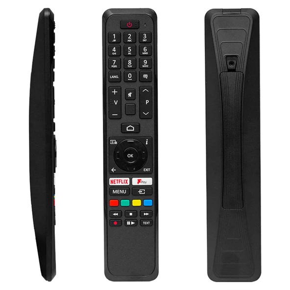 Vestel RC 43161 - 43UA2B - 50UA20 - 55UA6B - 58UA3A - 65UA2B / Toshiba CT-8555 Netflix-Play-Mikrofon Tuşlu Ses Komutsuz Lcd Led Tv Kumanda ürün görseli 1