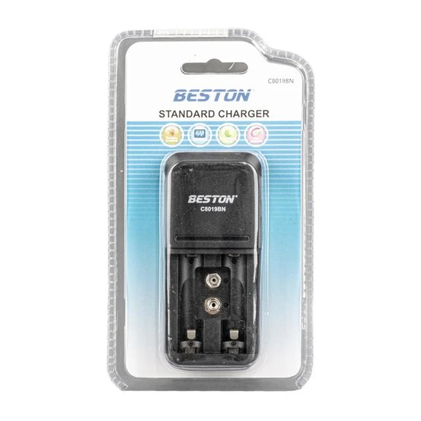 Beston C8019BN Pil Şarj Cihazı (2Xaa - 2Xaaa - 1X9v) ürün görseli 1