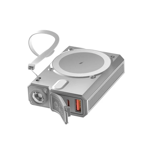 Joko J38 10.000 Mah 20w Pd Led Işıklı Magsafe Powerbank - Gri ürün görseli 1