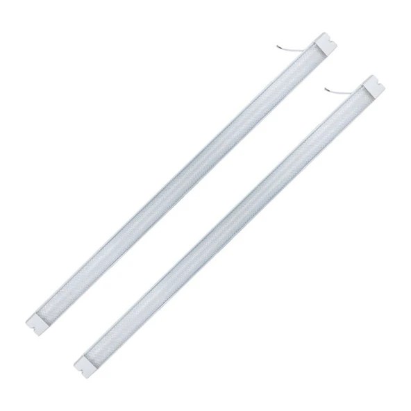 Ledx AL-EXTK40 220 Volt - 40 Watt 6500K 120 Cm Beyaz Led 2'Li Paket Kristal Bant Armatür ürün görseli 1
