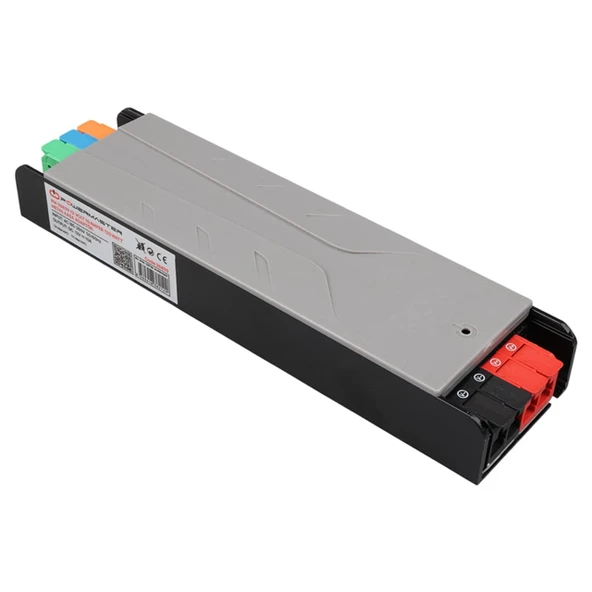 Powermaster PM-26839 12 Volt 10 Amper 120 Watt Slim Metal Kasa Adaptör 189X51x27mm ürün görseli 1