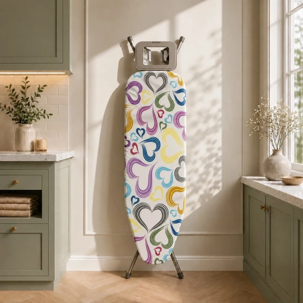 Pionny Keçeli Ütü Masası Kılıfı - 55x140 cm - Amour ürün görseli 1