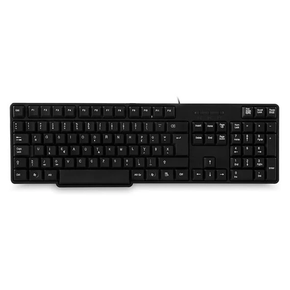 Everest KB-517U Siyah USB Kablolu Standart F KLAVYE ürün görseli 1
