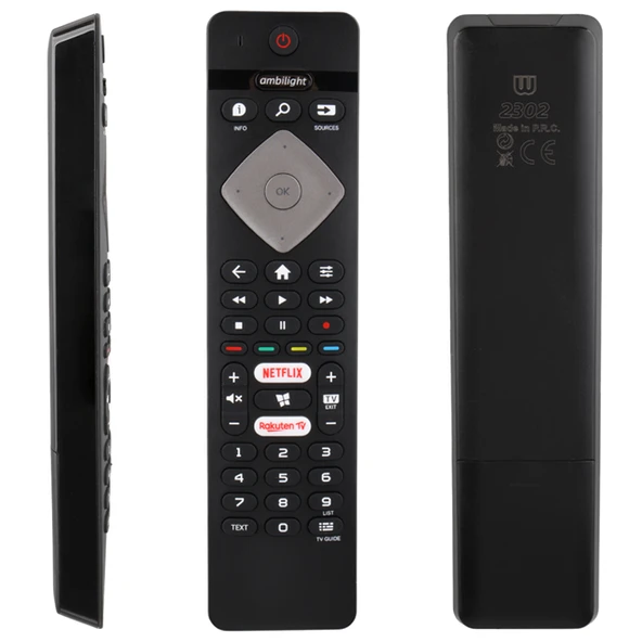 Philips 43PUS6504/62 Ambilight Netflix-Rakuten Tv Tuşlu Led Tv Kumandası ürün görseli 1
