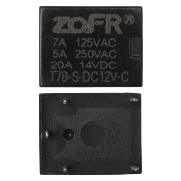 12V 20A Gaz Rölesi (JYT78-DC12-C) - Resim 2