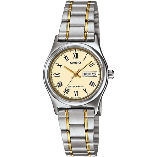 Casio LTP-V006SG-9BUDF Quartz Çelik Gri Altın Rengi 25 mm Kadın Kol Saati ürün görseli 1