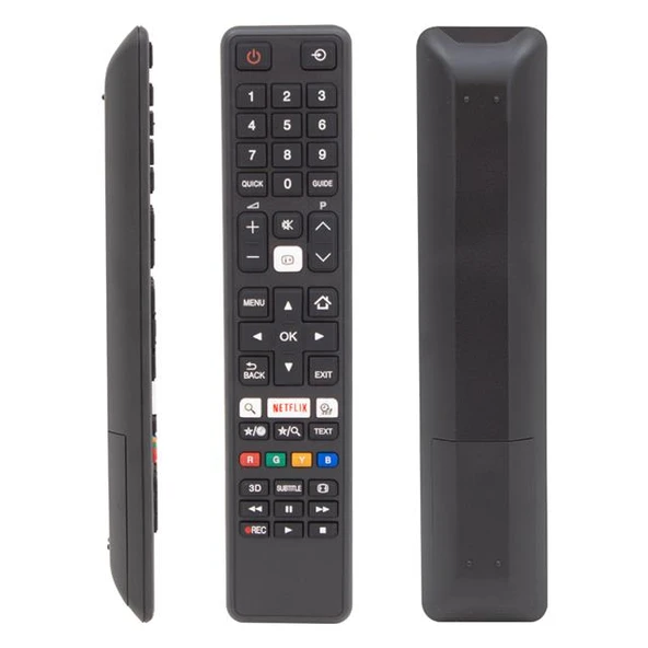 Toshiba CT 8053 - 32L3763DA - 43L3733DG - 49U5766DA - 55V676763DA Netflix Tuşlu Lcd Led Tv Kumandası ürün görseli 1